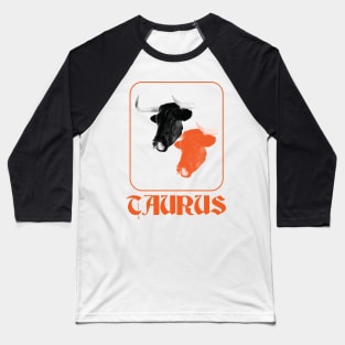 Taurus Duo Border Baseball T-Shirt